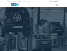 Tablet Screenshot of apoautomotive.com